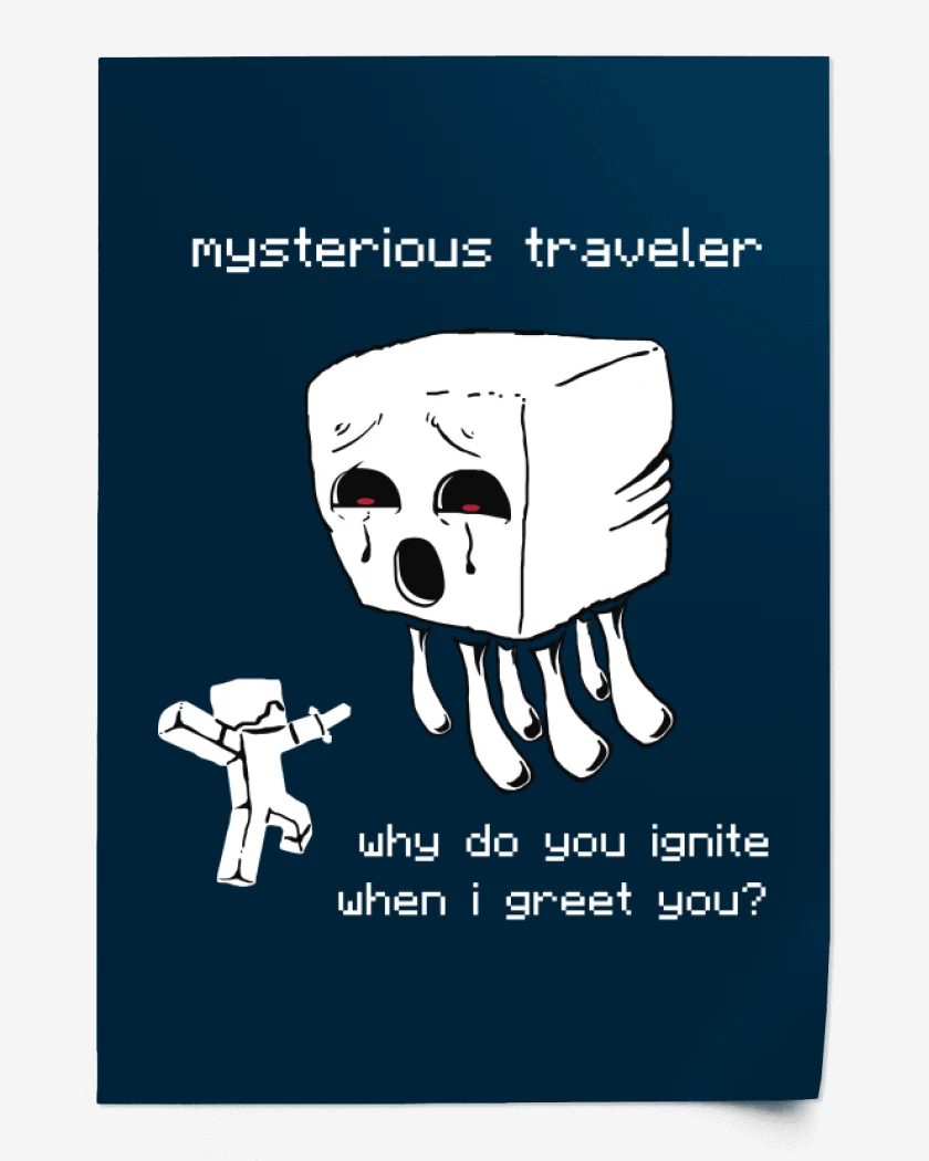 Print Minecraft - Ghast