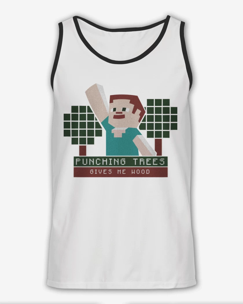 Sudadera Minecraft - Punching Tress