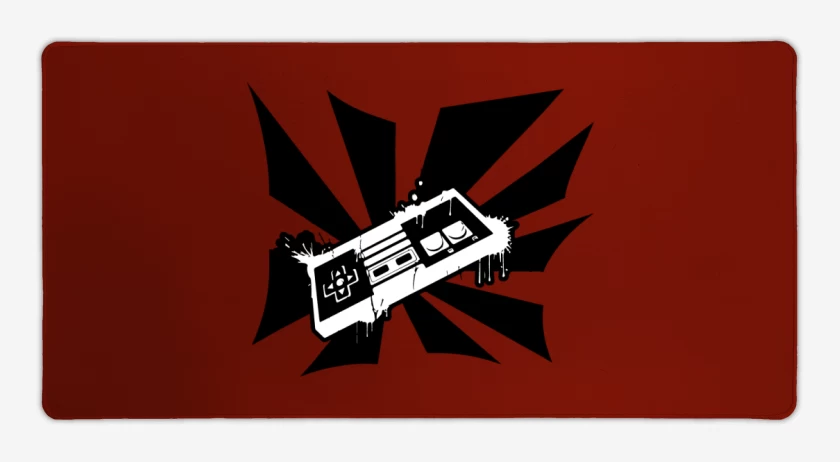 Mouse pad Gamer Rojo de Nintendo Joystick