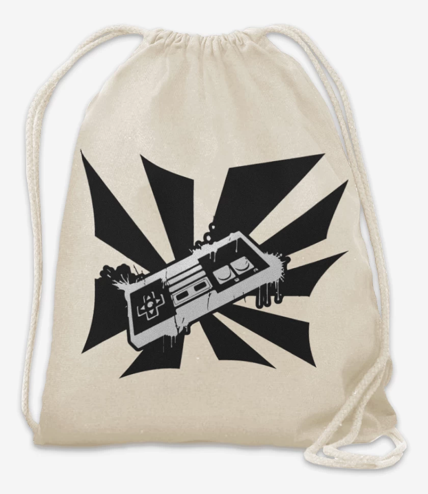 Mochila Blanco de Nintendo Joystick