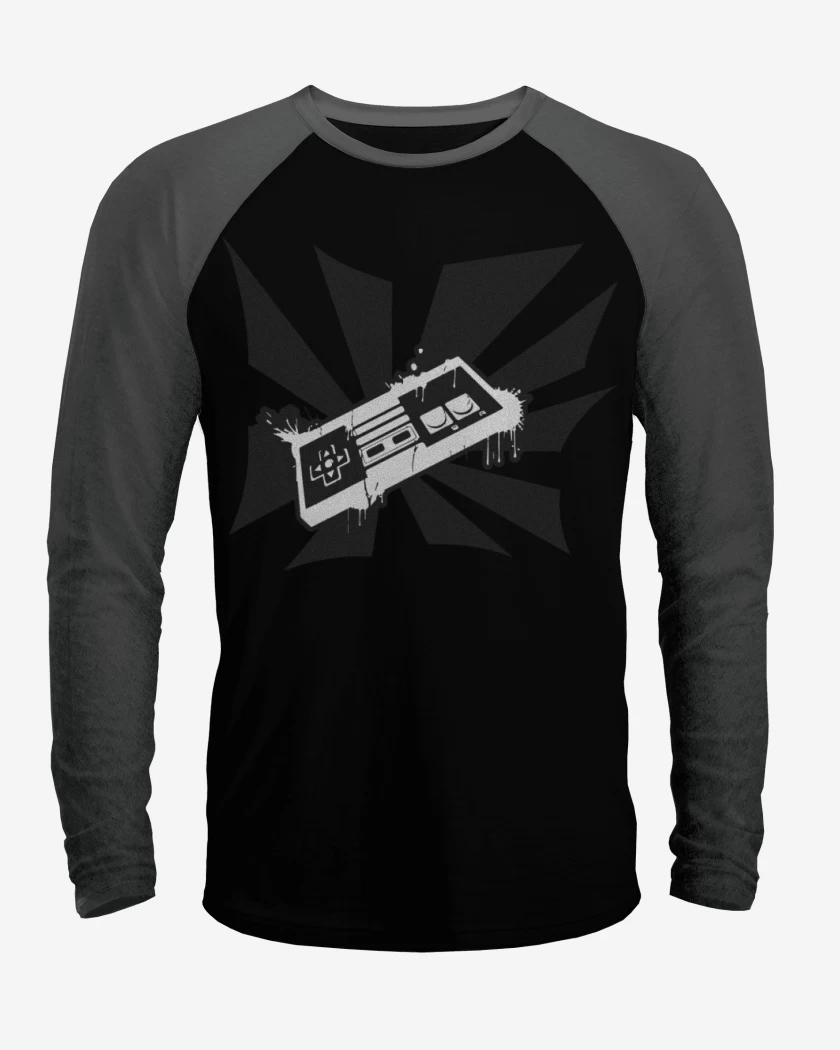 Polera Raglan Nintendo Joystick