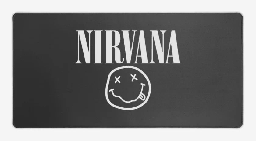 Mouse pad Gamer Carbon de Nirvana - Smile