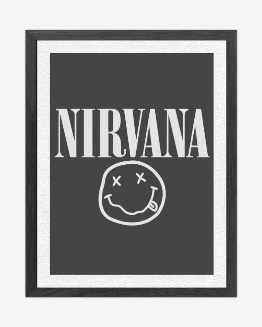 Cuadro decorativo Carbon de Nirvana - Smile