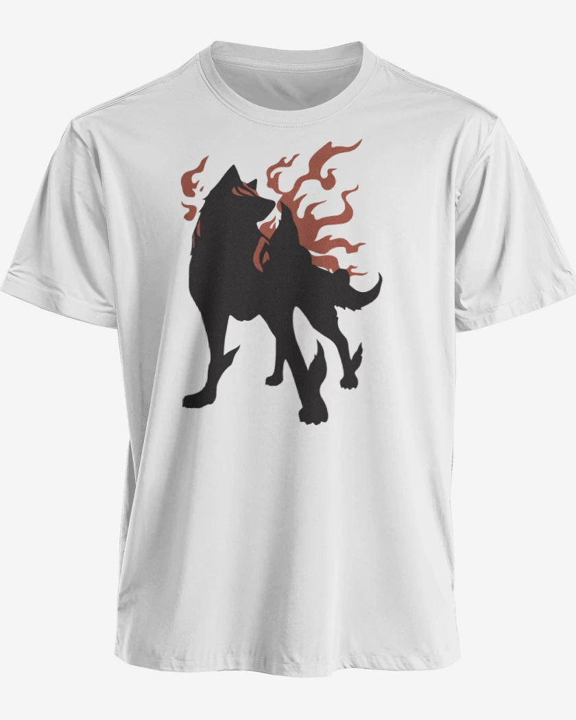 Polera premium Blanco de Okami - Amaterasu