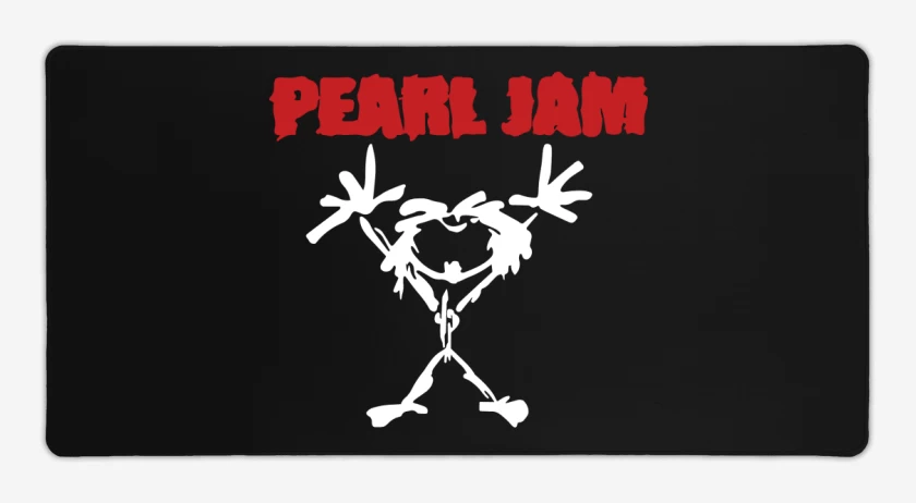 Mouse pad Gamer Negro de Pearl Jam