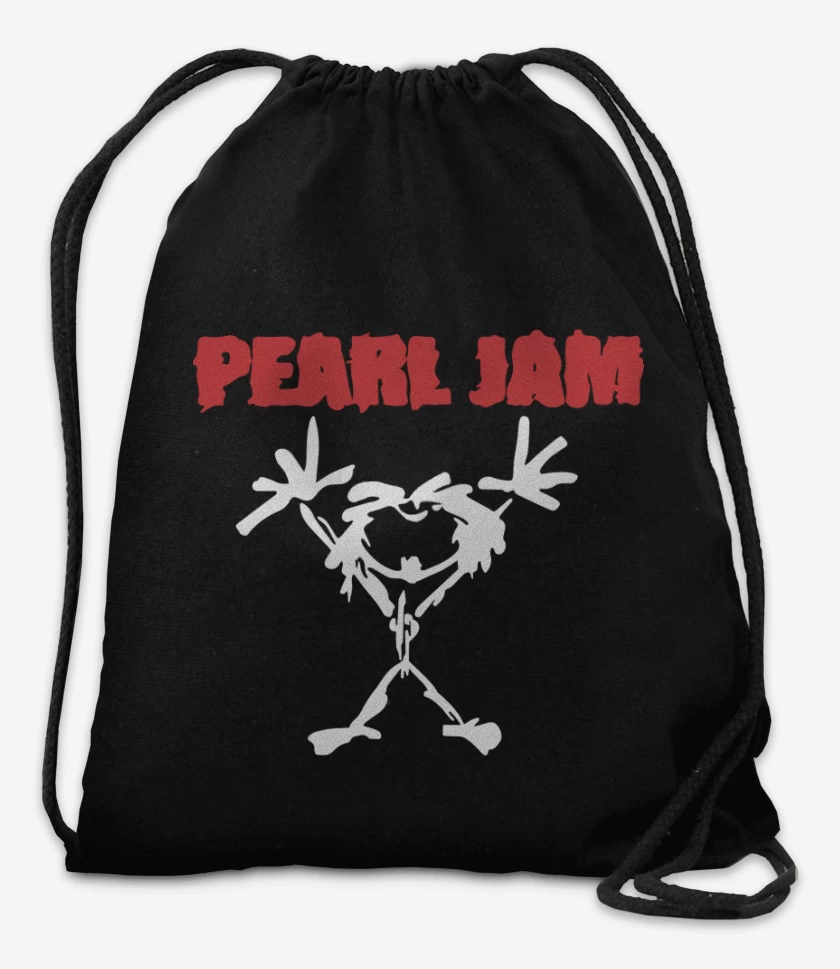 Mochila Negro de Pearl Jam