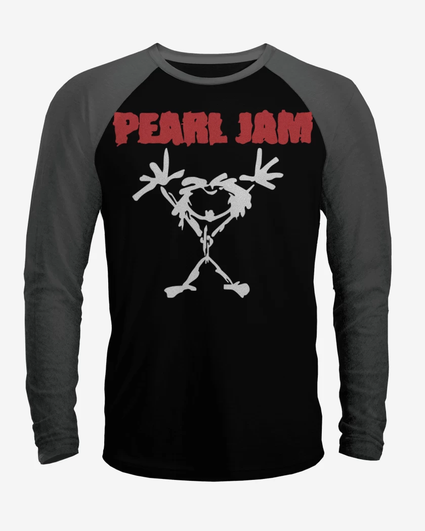 Polera Raglan Pearl Jam