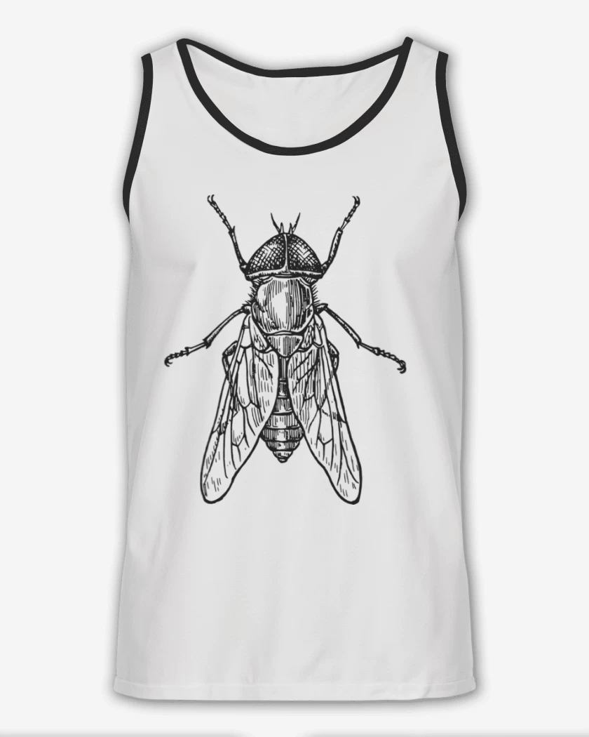 Sudadera Blanco de mosca