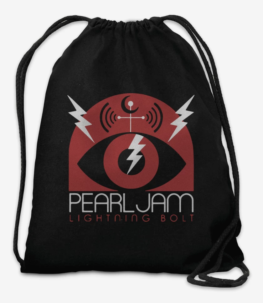 Mochila Negro de Pearl Jam - Lightning BolT