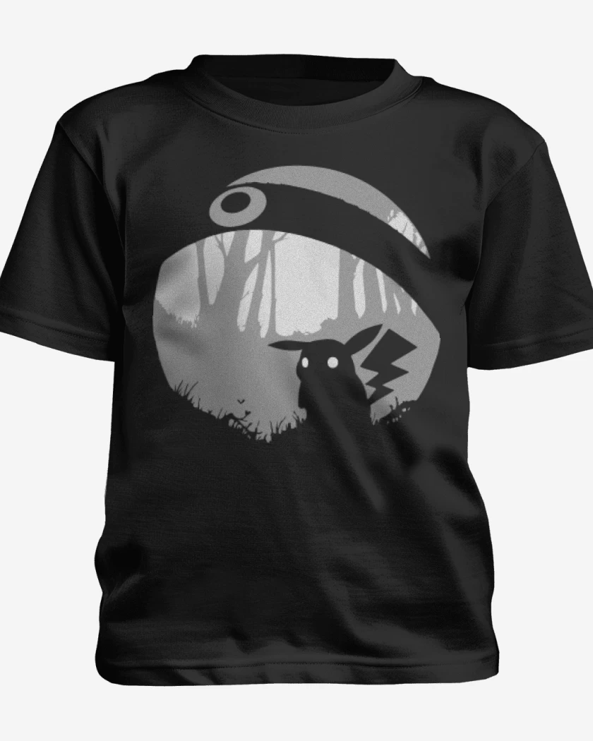Polera de niño Negro de Pokemon - Pikachu Limbo