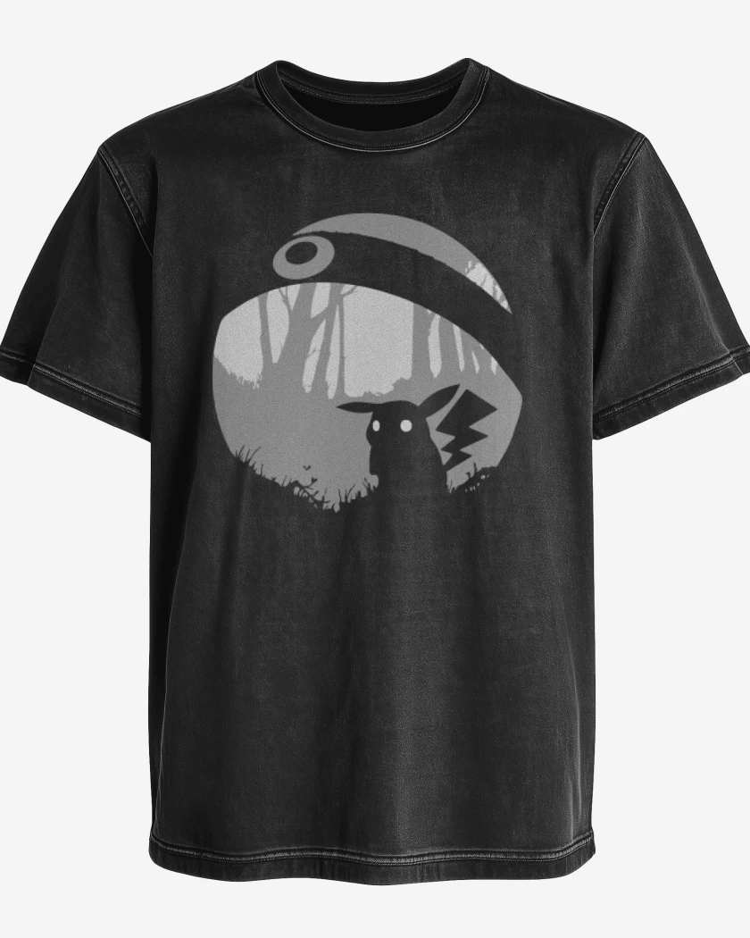 Polera desgastada Pokemon - Pikachu Limbo