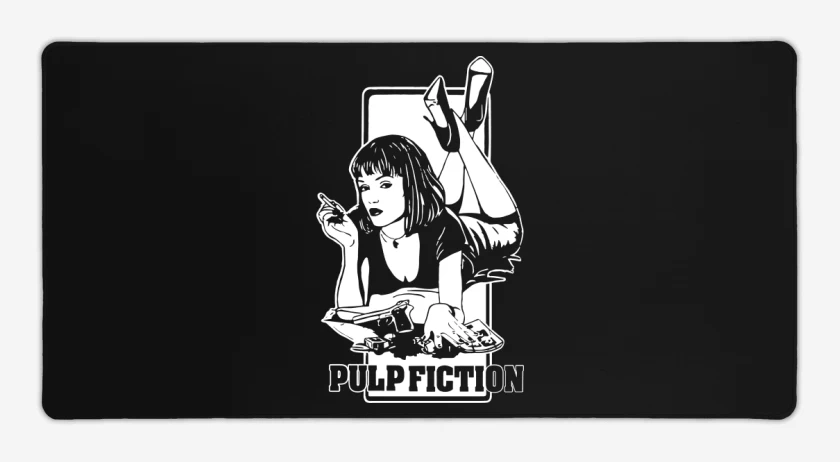 Mouse pad Gamer Negro de Pulp Fiction - 2