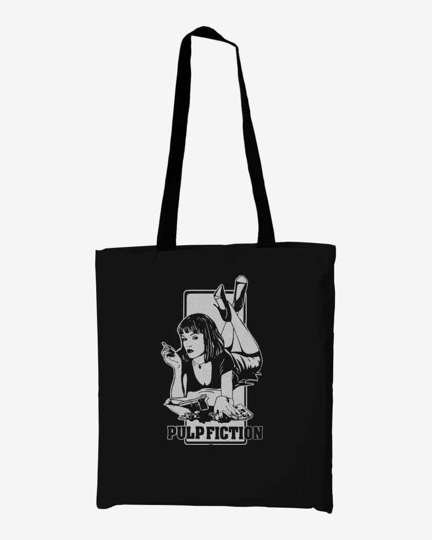 Totebag Negro de Pulp Fiction - 2