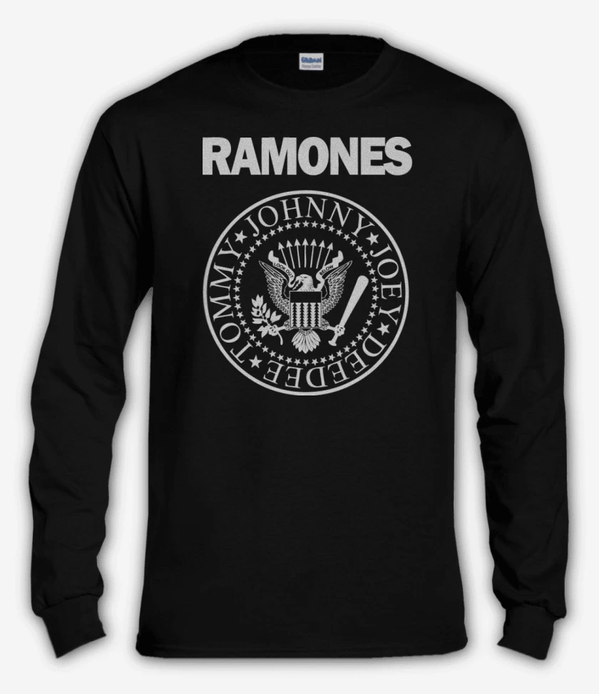 Polera manga larga Negro de Ramones
