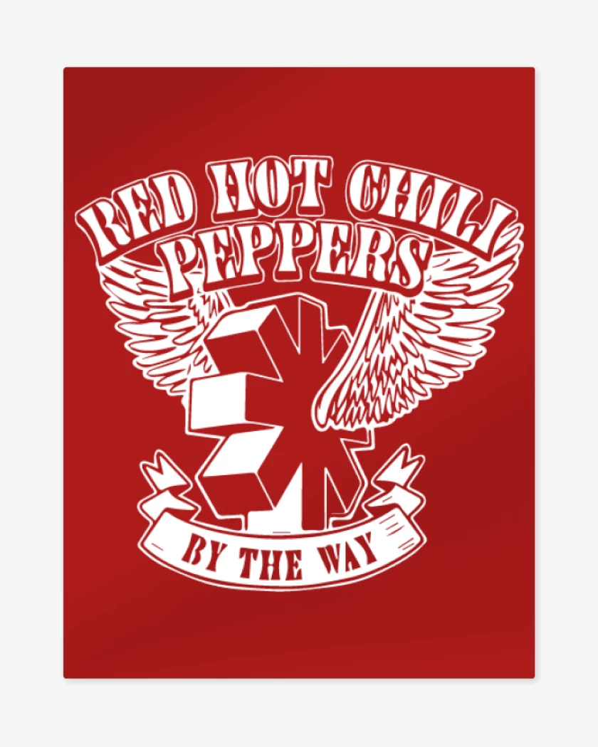 Print metalico Red Hot Chili Peppers By The Way