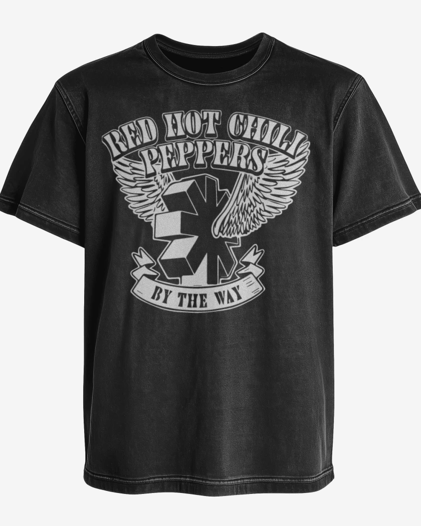 Polera desgastada Red Hot Chili Peppers By The Way