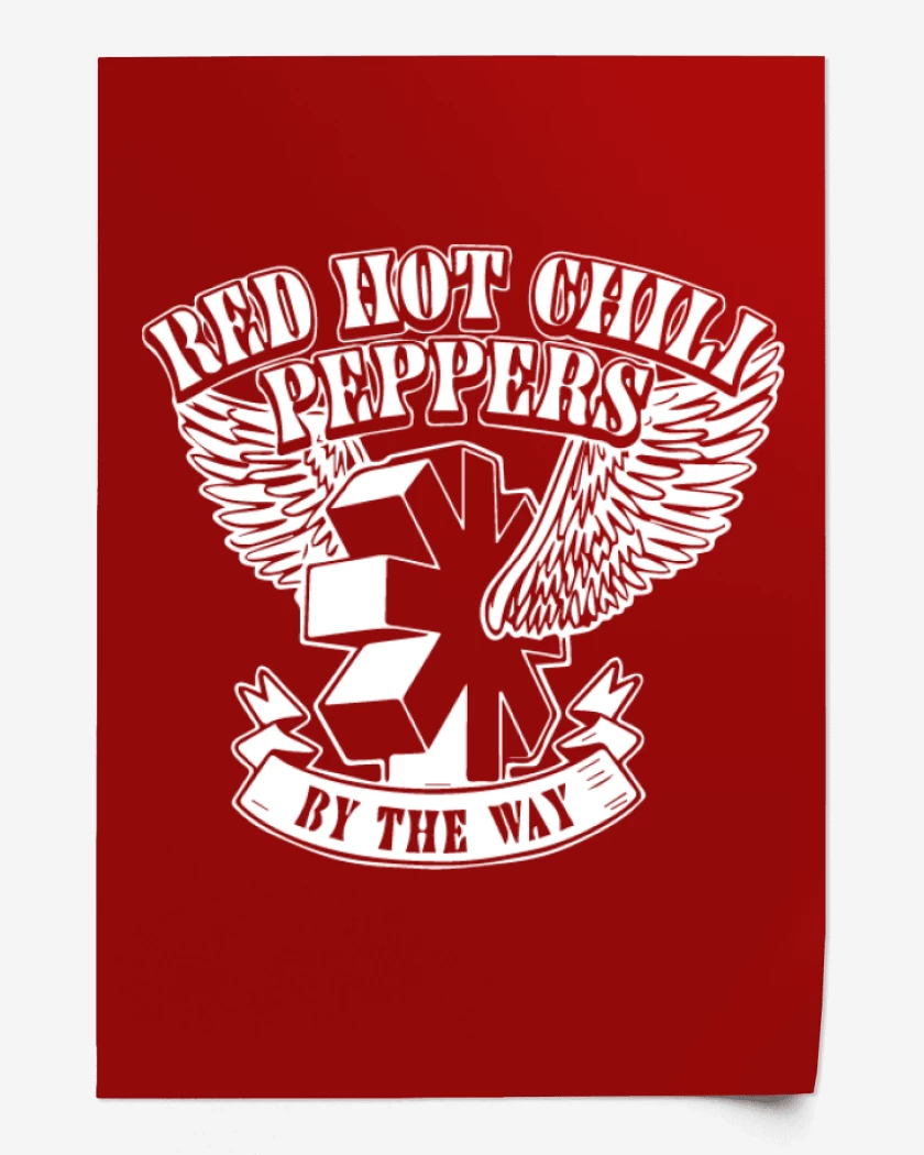 Print Red Hot Chili Peppers By The Way