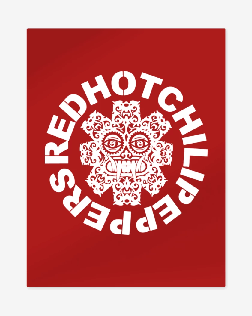 Print metalico Rojo de Red Hot Chili Peppers - 2