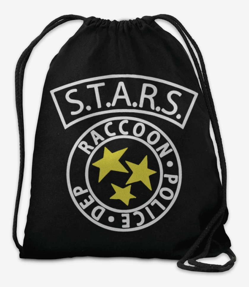Mochila Negro de Resident Evil - S.T.A.R.S