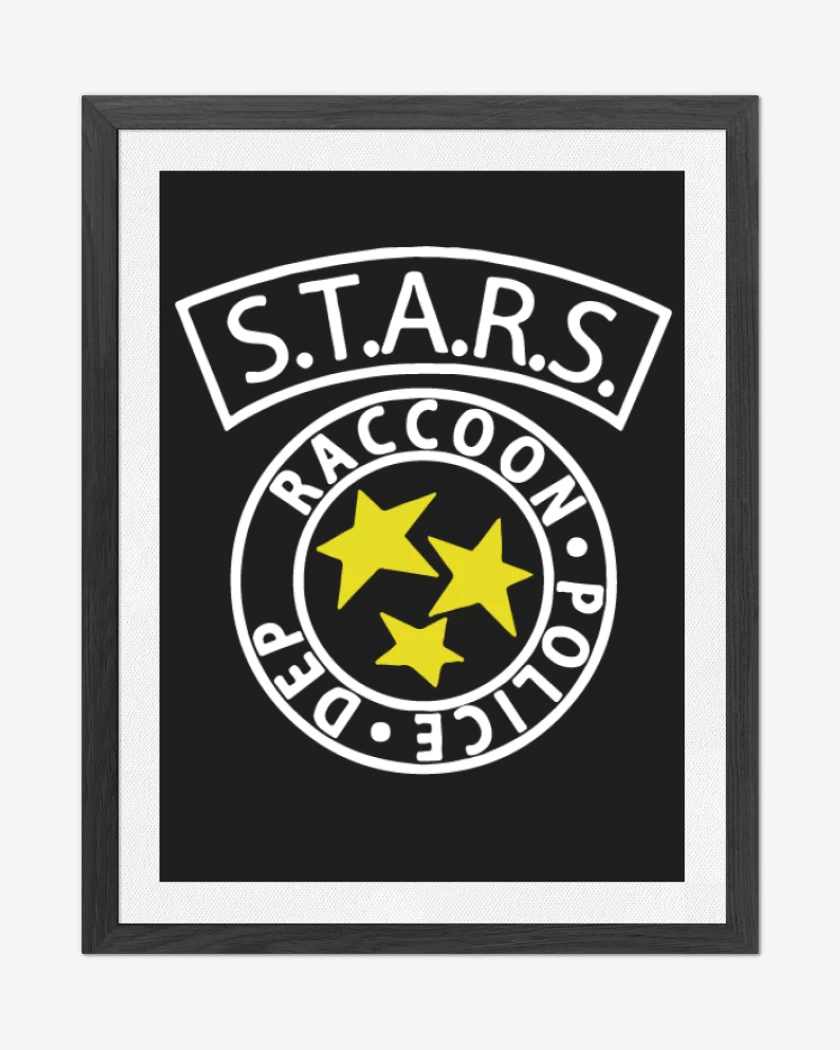 Cuadro decorativo Resident Evil - S.T.A.R.S