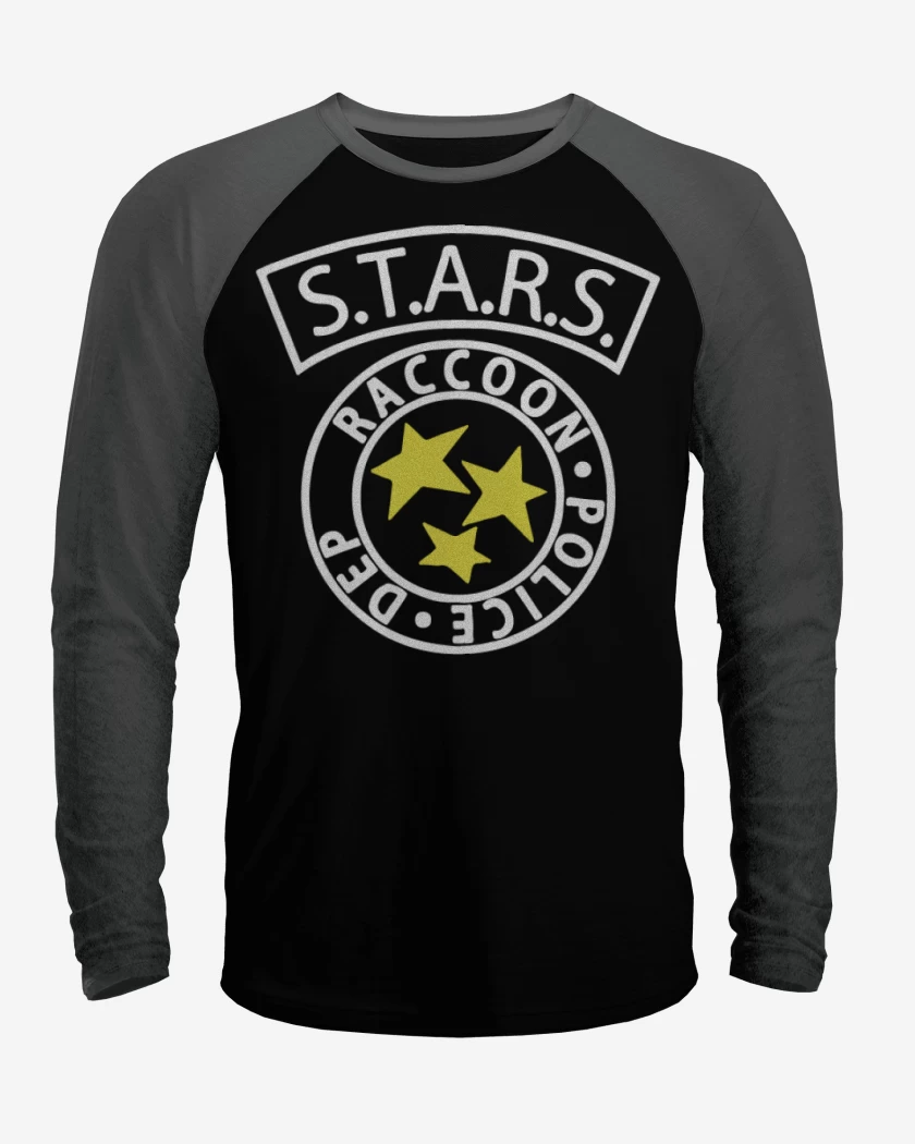 Polera Raglan Resident Evil - S.T.A.R.S