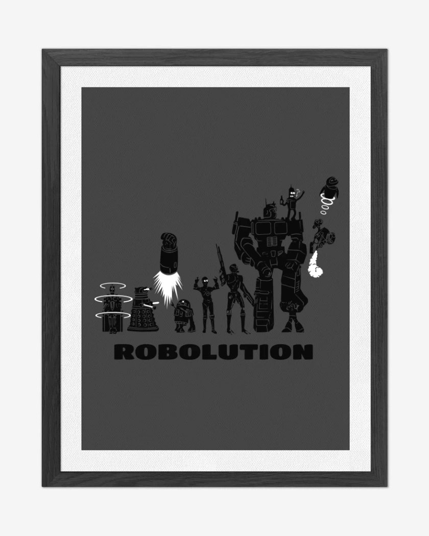 Cuadro decorativo Carbon de Robolution