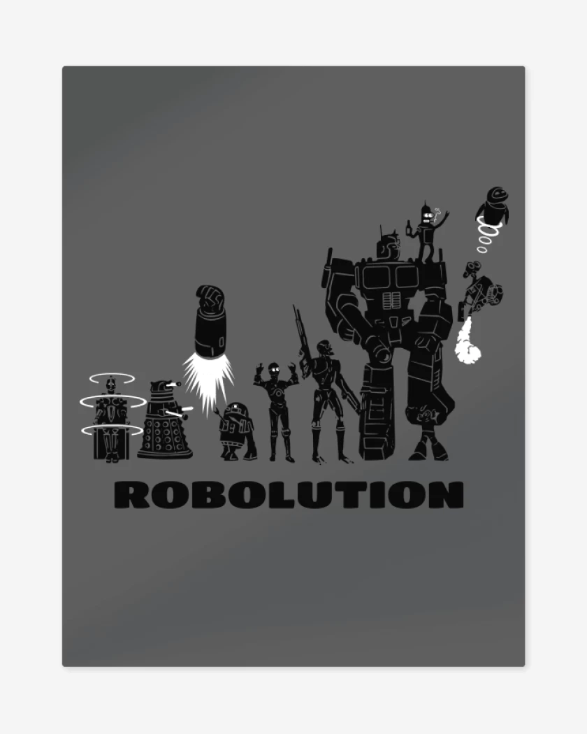 Print metalico Carbon de Robolution