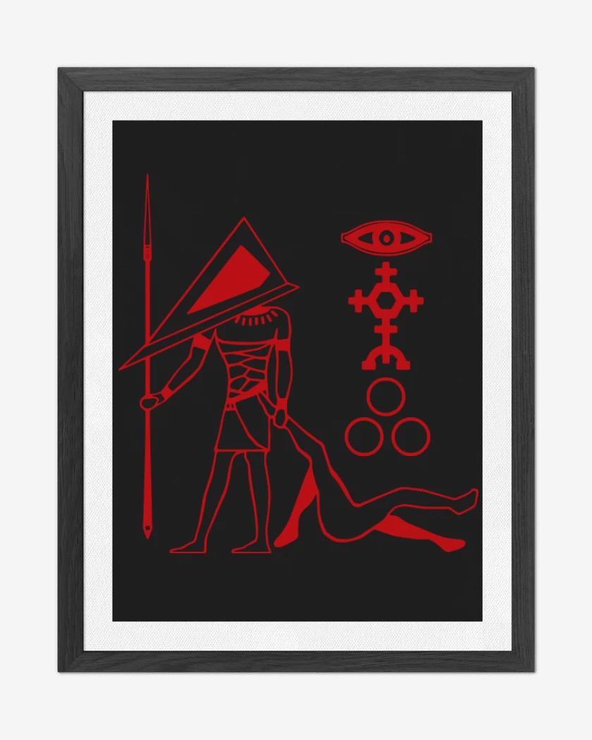 Cuadro decorativo Negro de Silent Hill - Pyramid Head