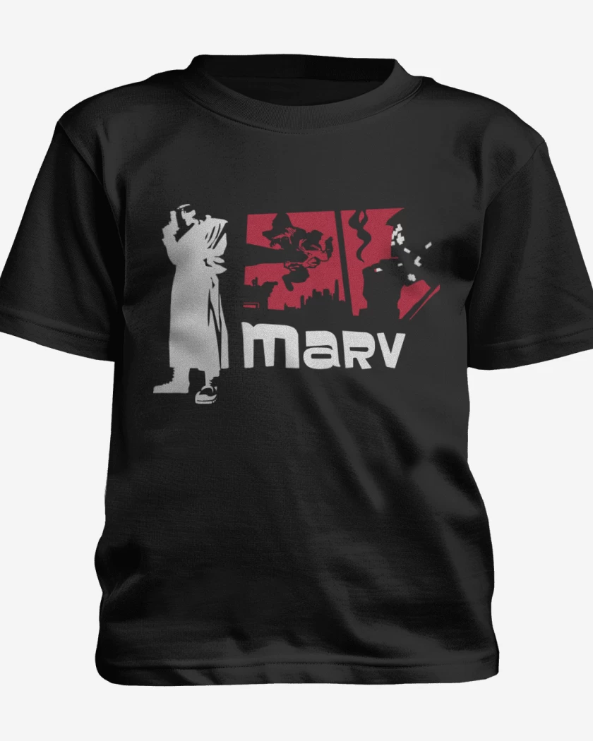 Polera de niño Negro de Sin City - Marv