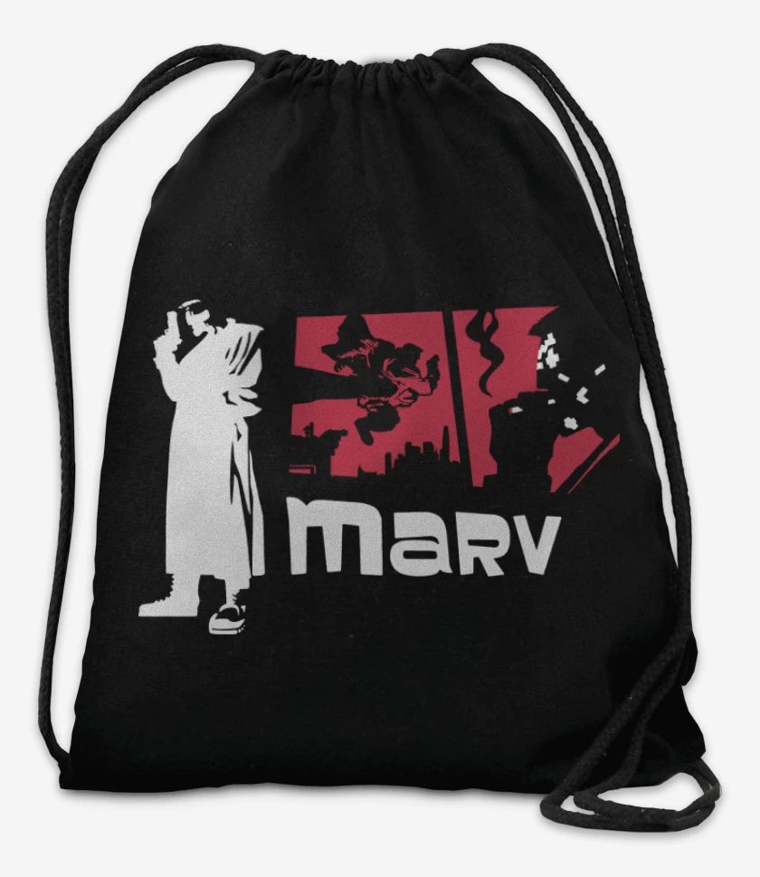 Mochila Negro de Sin City - Marv