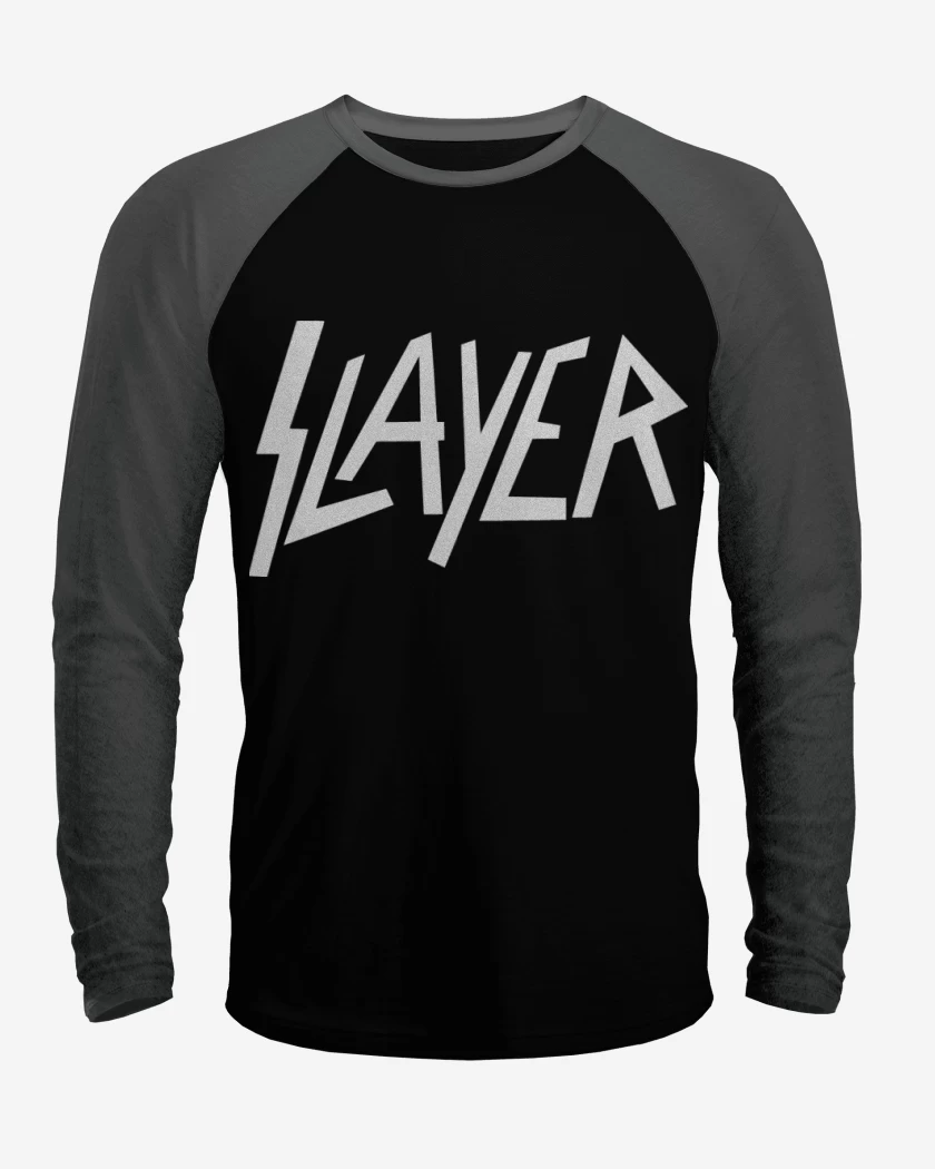 Polera Raglan Slayer - Logo