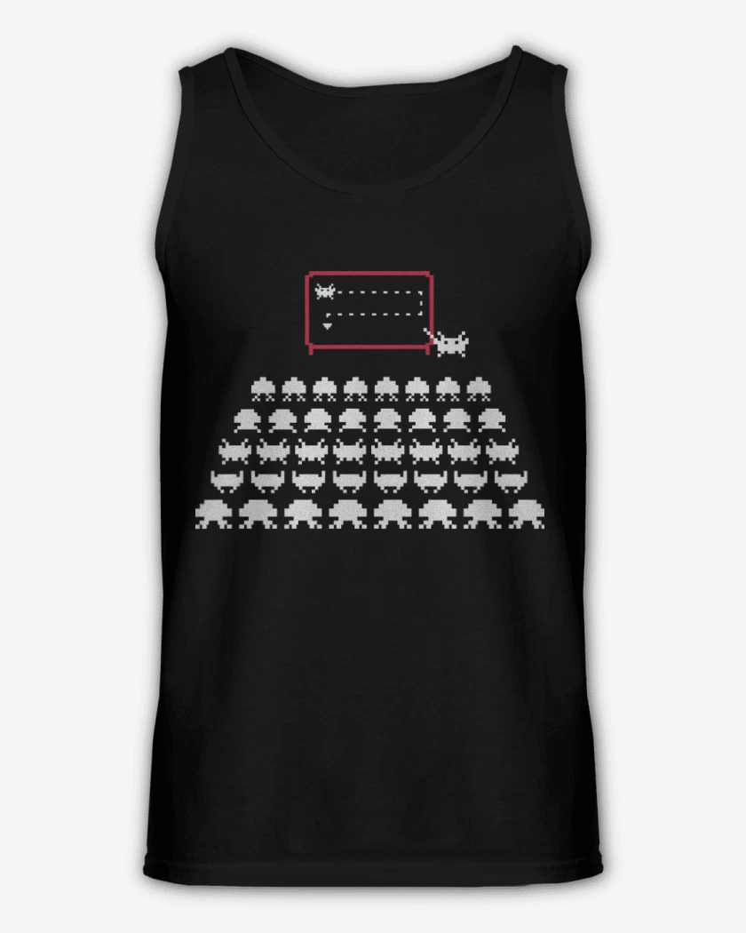 Sudadera Negro de Space Invaders