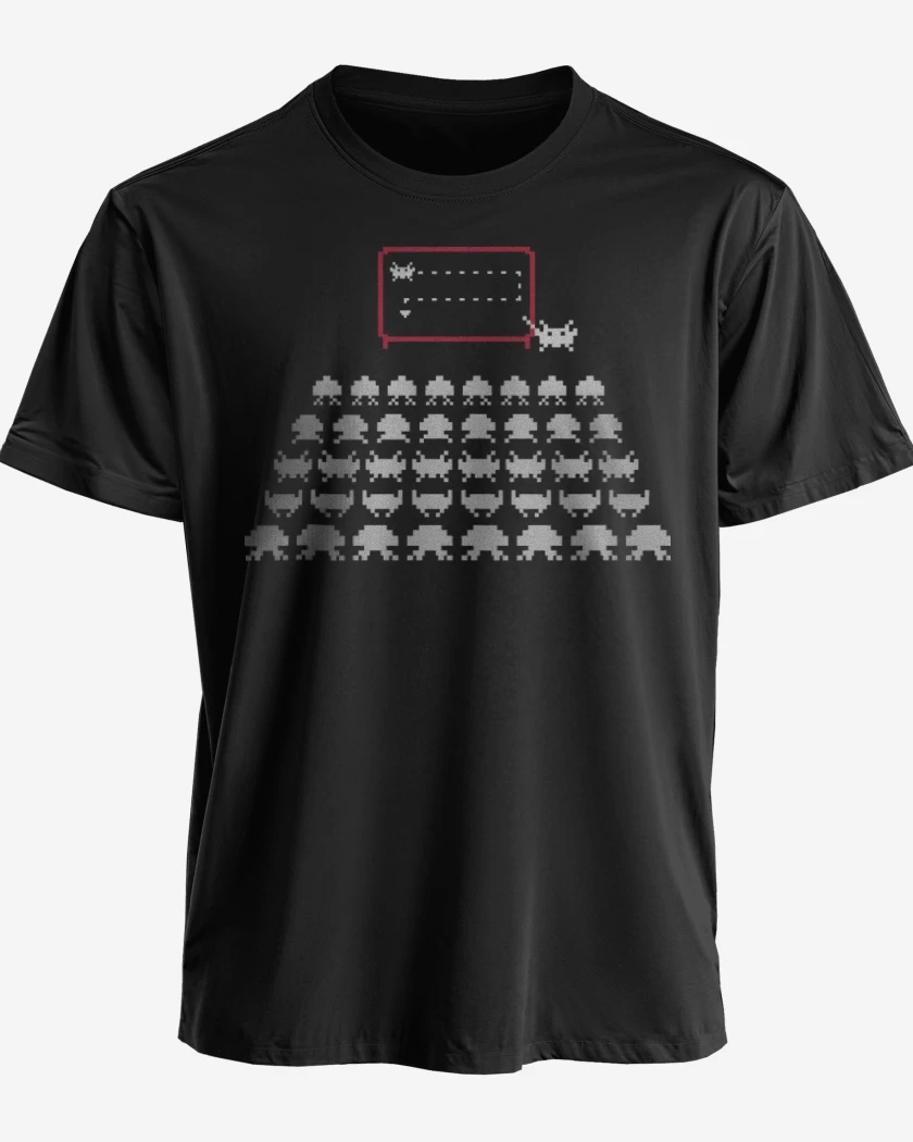 Polera Space Invaders