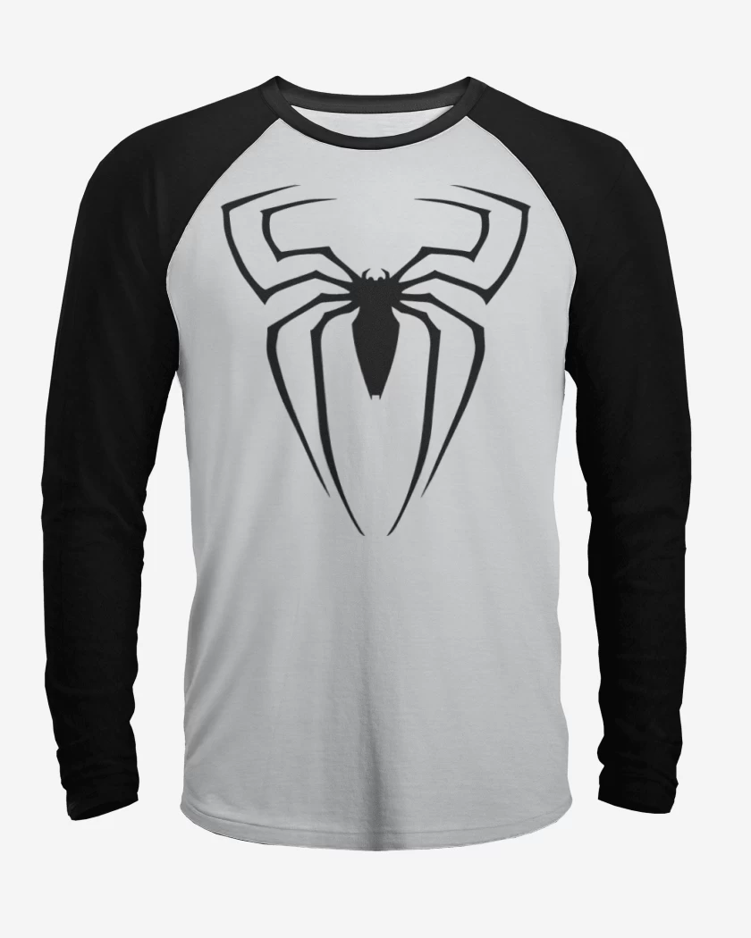 Polera Raglan Araña Logo