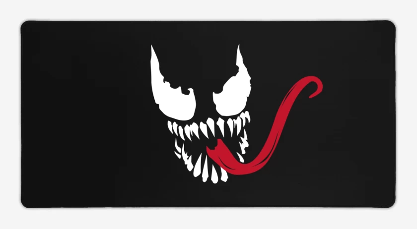 Mouse pad Gamer Negro de Veneno