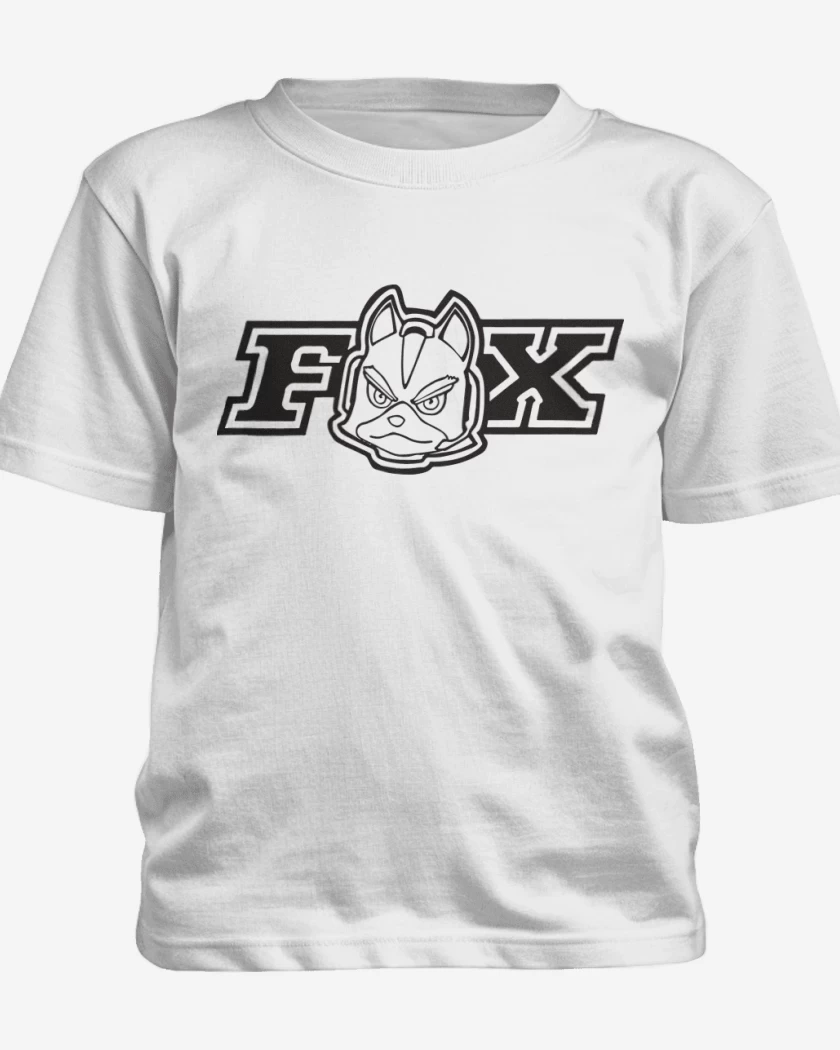 Polera de niño Blanco de Star Fox - Fox