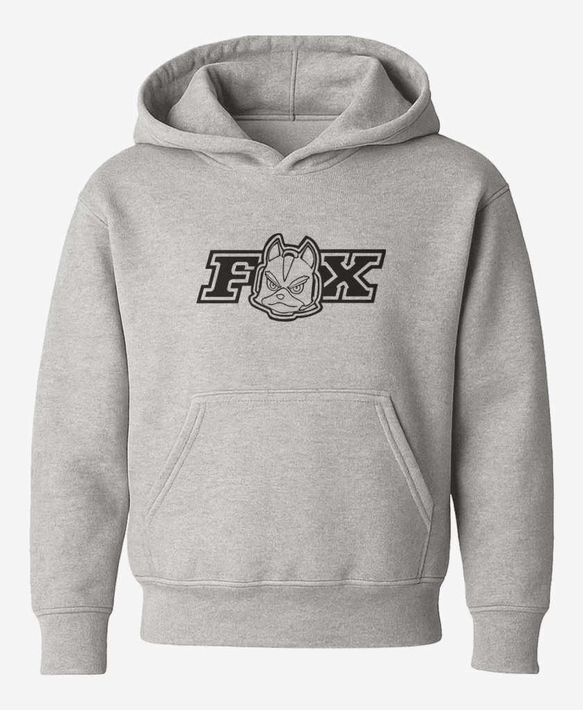 Poleron de niño Gris Melange de Star Fox - Fox