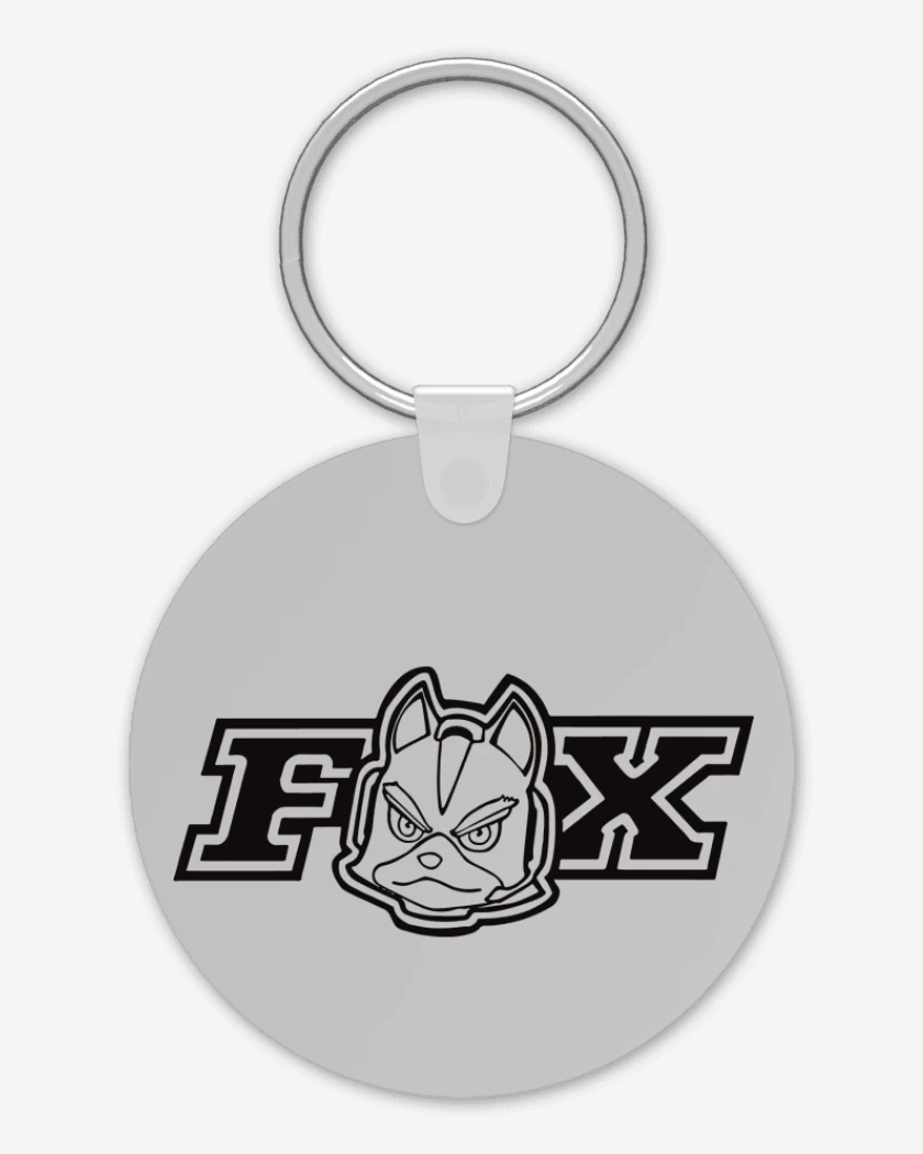 Llavero Gris Melange de Star Fox - Fox