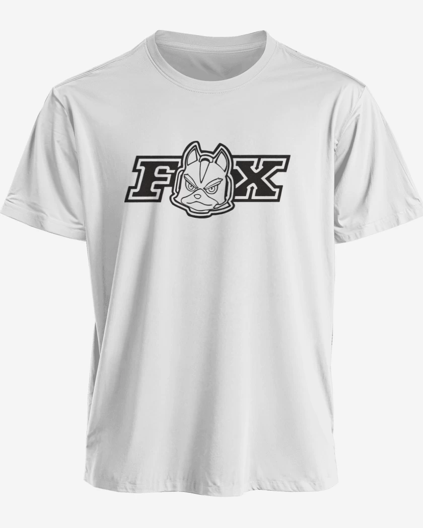 Polera premium Blanco de Star Fox - Fox