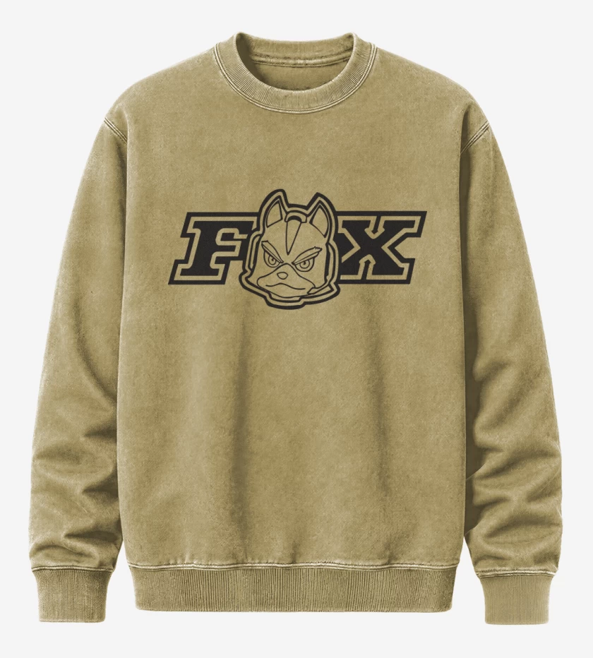 Poleron Polo Acid Wash Beige de Star Fox - Fox