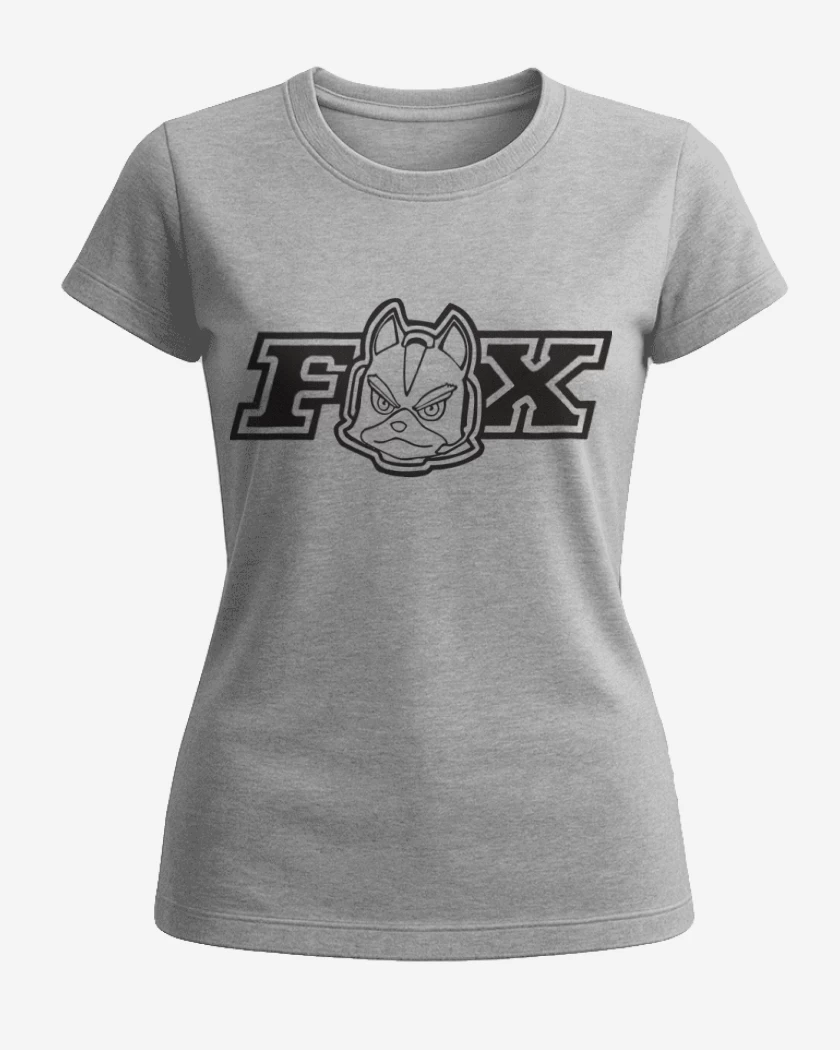 Polera de Mujer Gris Melange de Star Fox - Fox