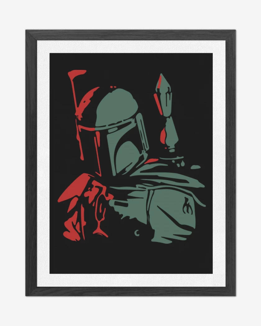 Cuadro decorativo Star Wars - Boba Fett