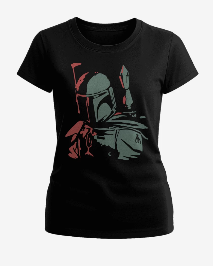 Polera de Mujer Star Wars - Boba Fett