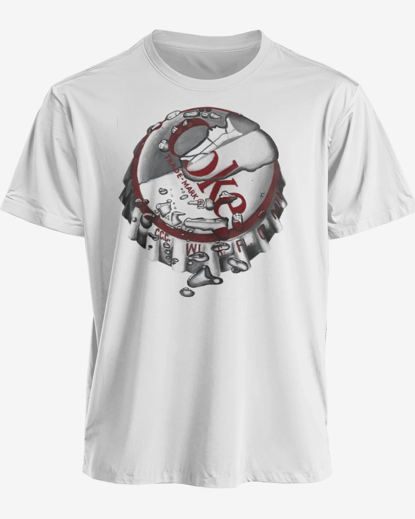 Polera Blanco de Coke