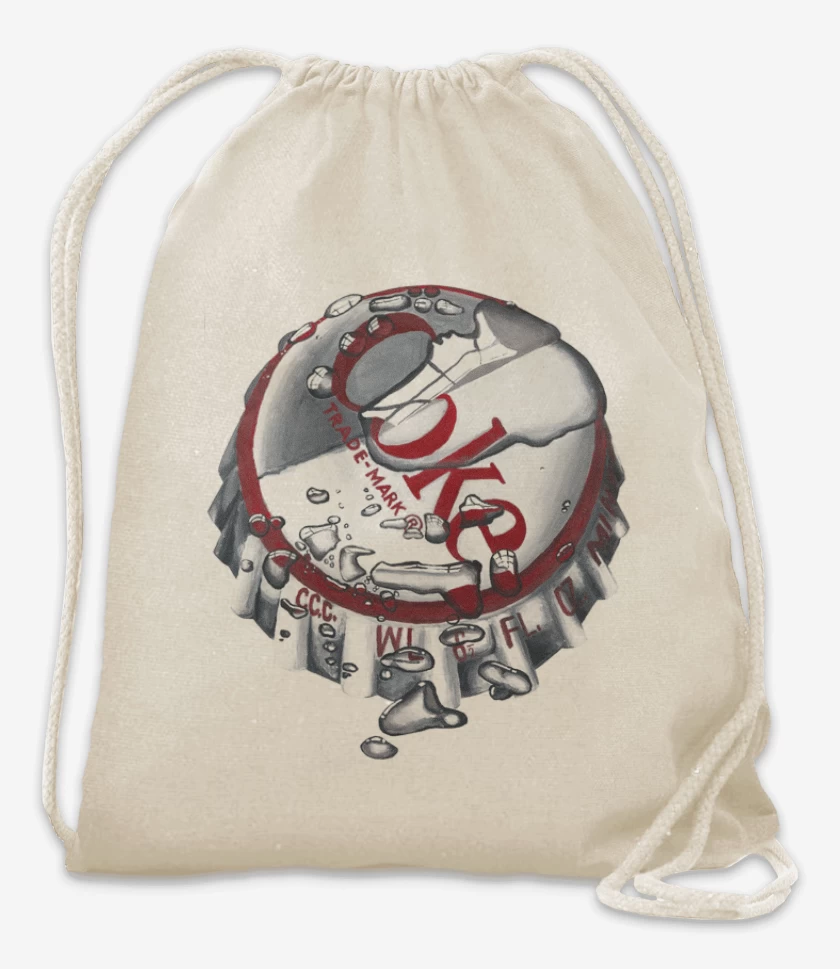 Mochila Blanco de Coke