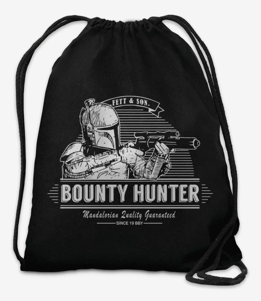 Mochila Negro de Star Wars - Bounty Hunter