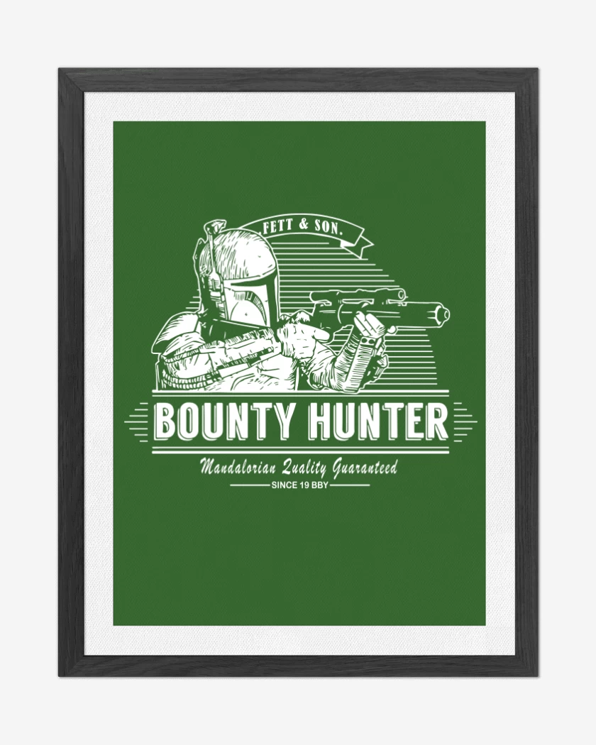 Cuadro decorativo Star Wars - Bounty Hunter