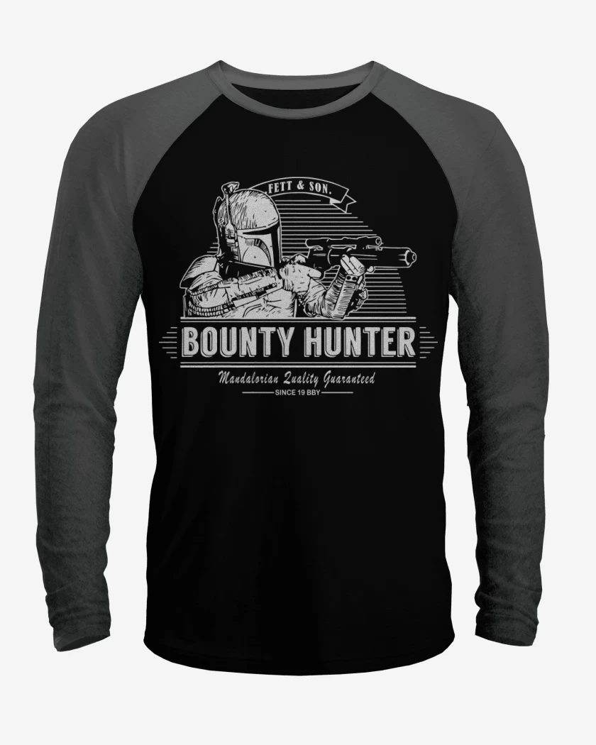 Polera Raglan Star Wars - Bounty Hunter
