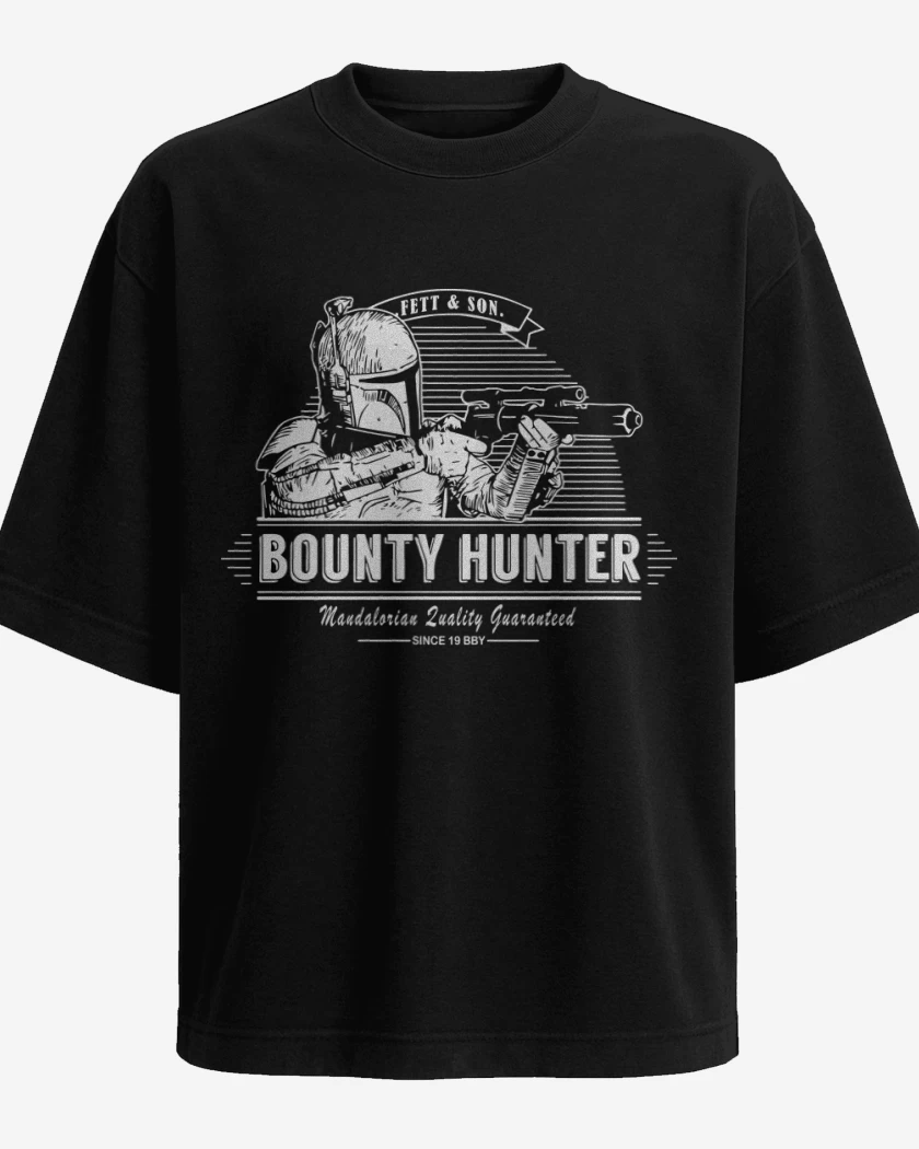 Polera Oversize Star Wars - Bounty Hunter
