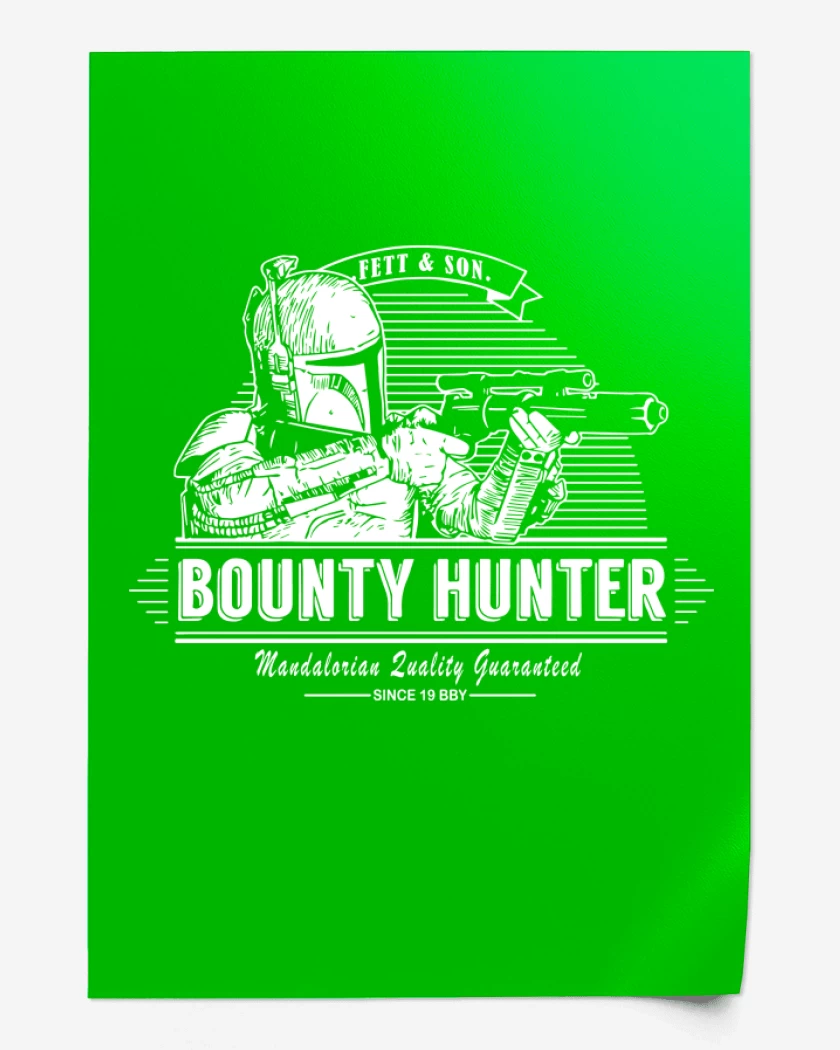 Print Star Wars - Bounty Hunter